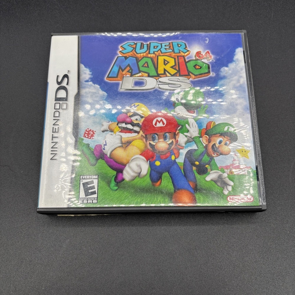 Super Mario 64 DS (Nintendo DS, 2004) Authentic Tested